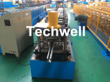 Chain Drive Transmission Guide Rail Roll Forming Machine 